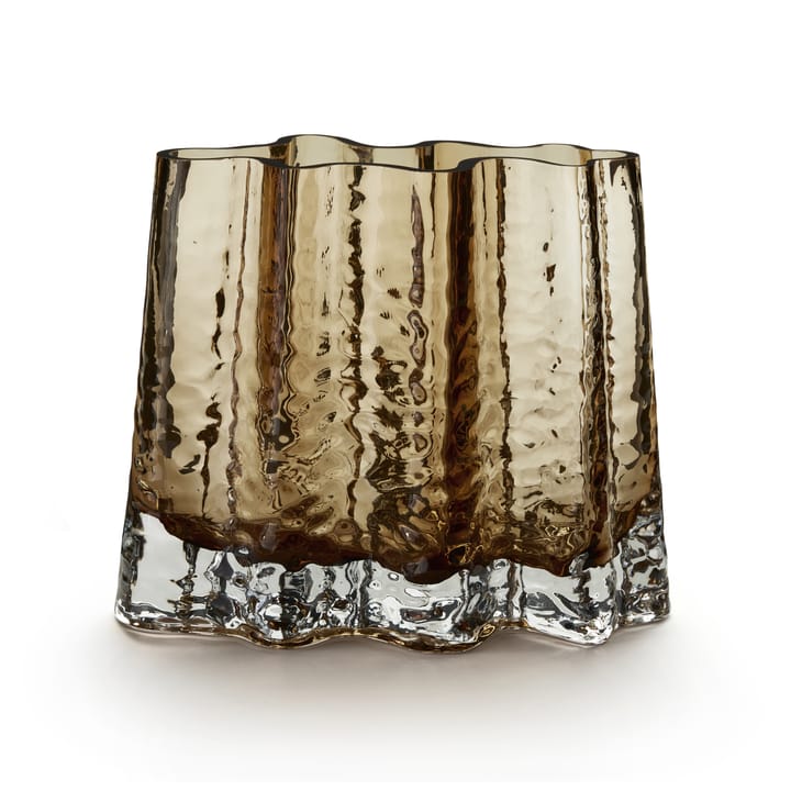 Vase Gry wide 19 cm - Cognac - Cooee Design