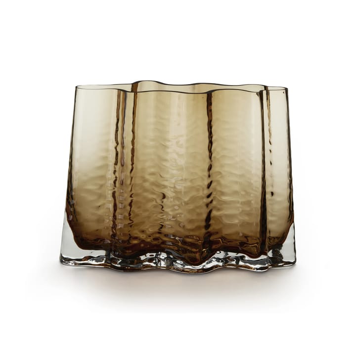 Vase Gry wide 24 cm - Cognac - Cooee Design