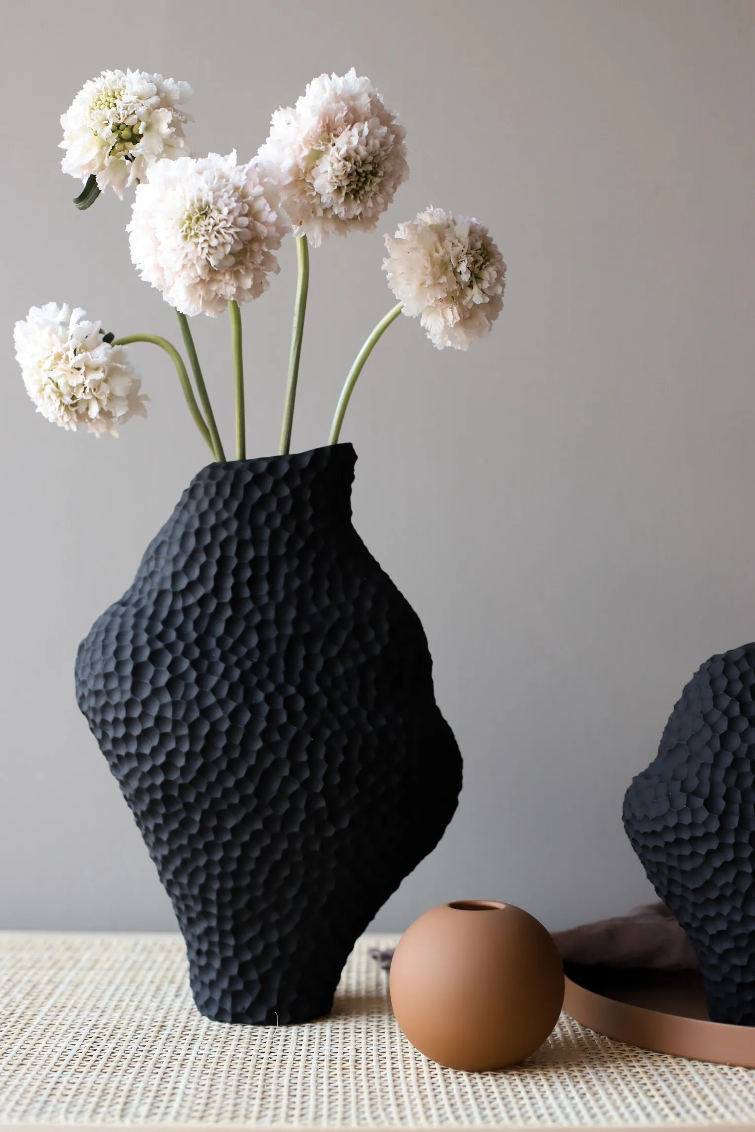 Vase Isla 32 cm, Noir Cooee Design