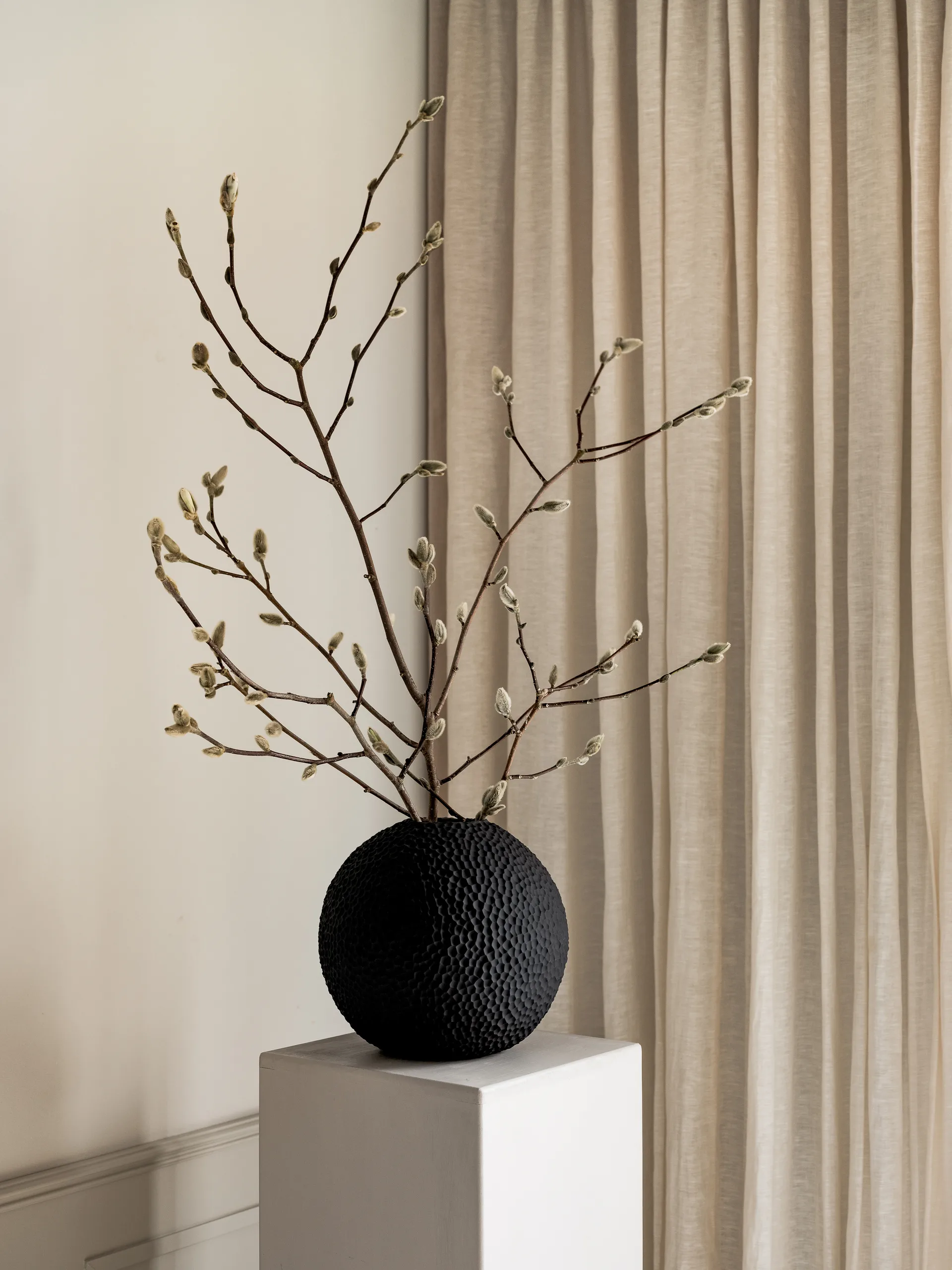Vase Kaia 25 cm, Black Cooee Design