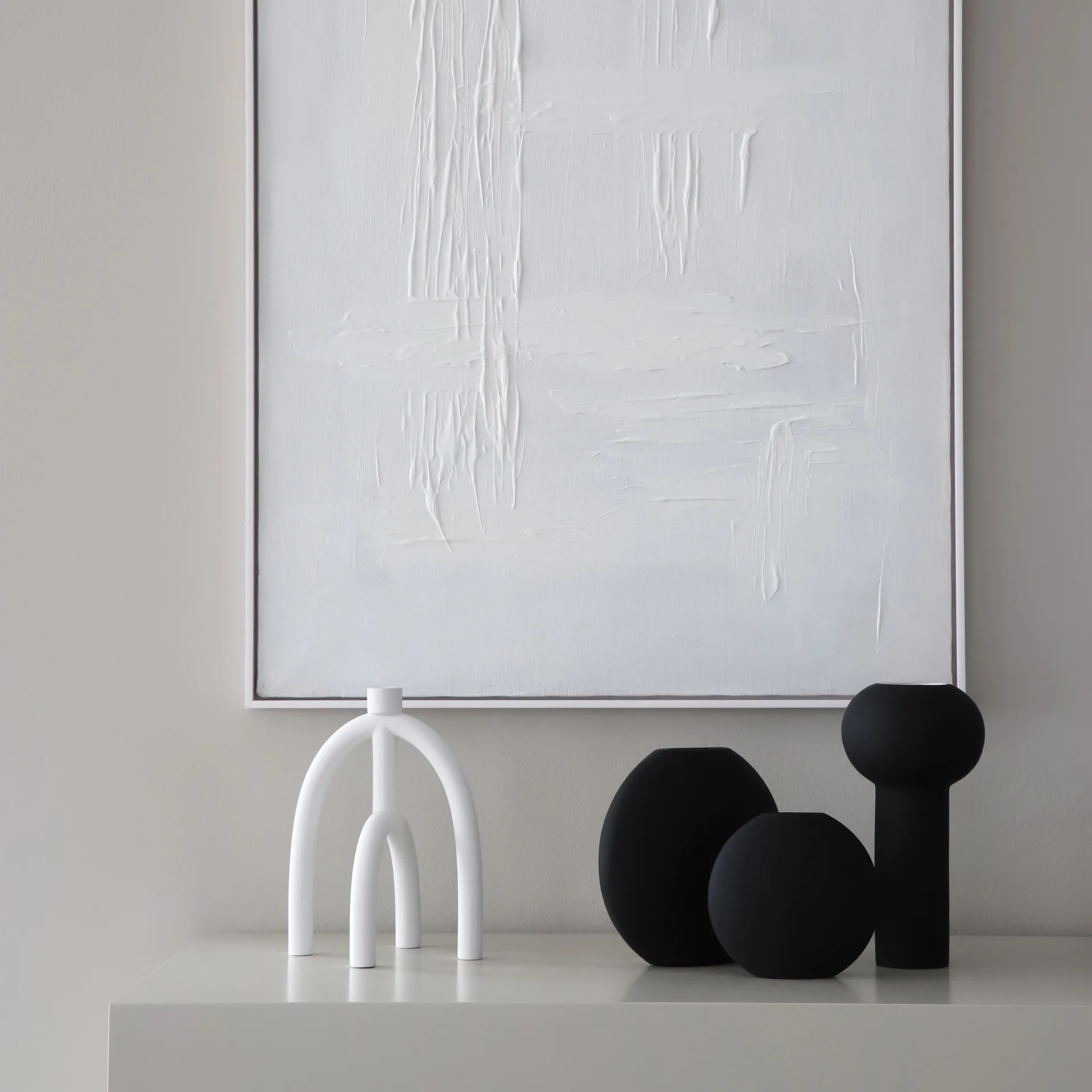 Vase Pillar 24 cm, Noir Cooee Design