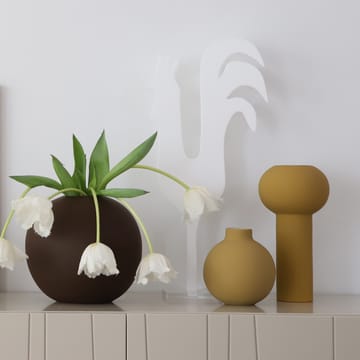 Vase Pillar 24 cm - Ocre - Cooee Design