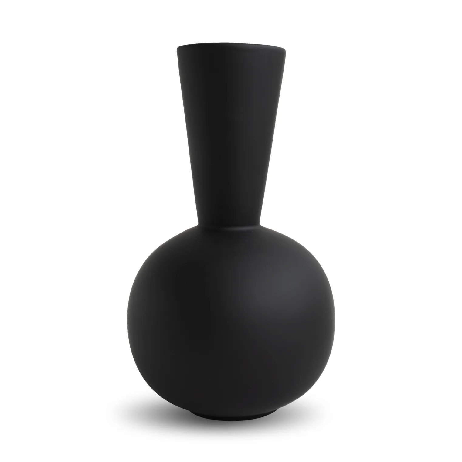 Vase Trumpet 30 cm, Black Cooee Design