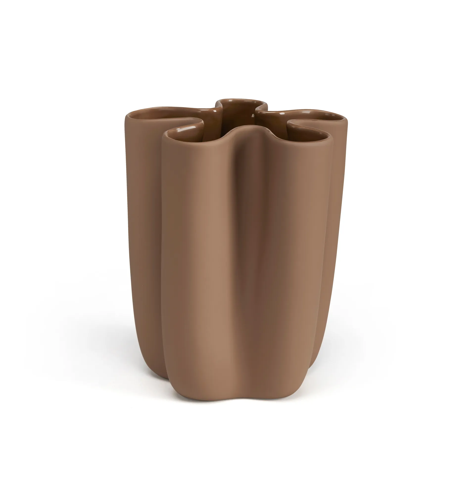 Vase Tulipa hazelnut, 20 cm Cooee Design