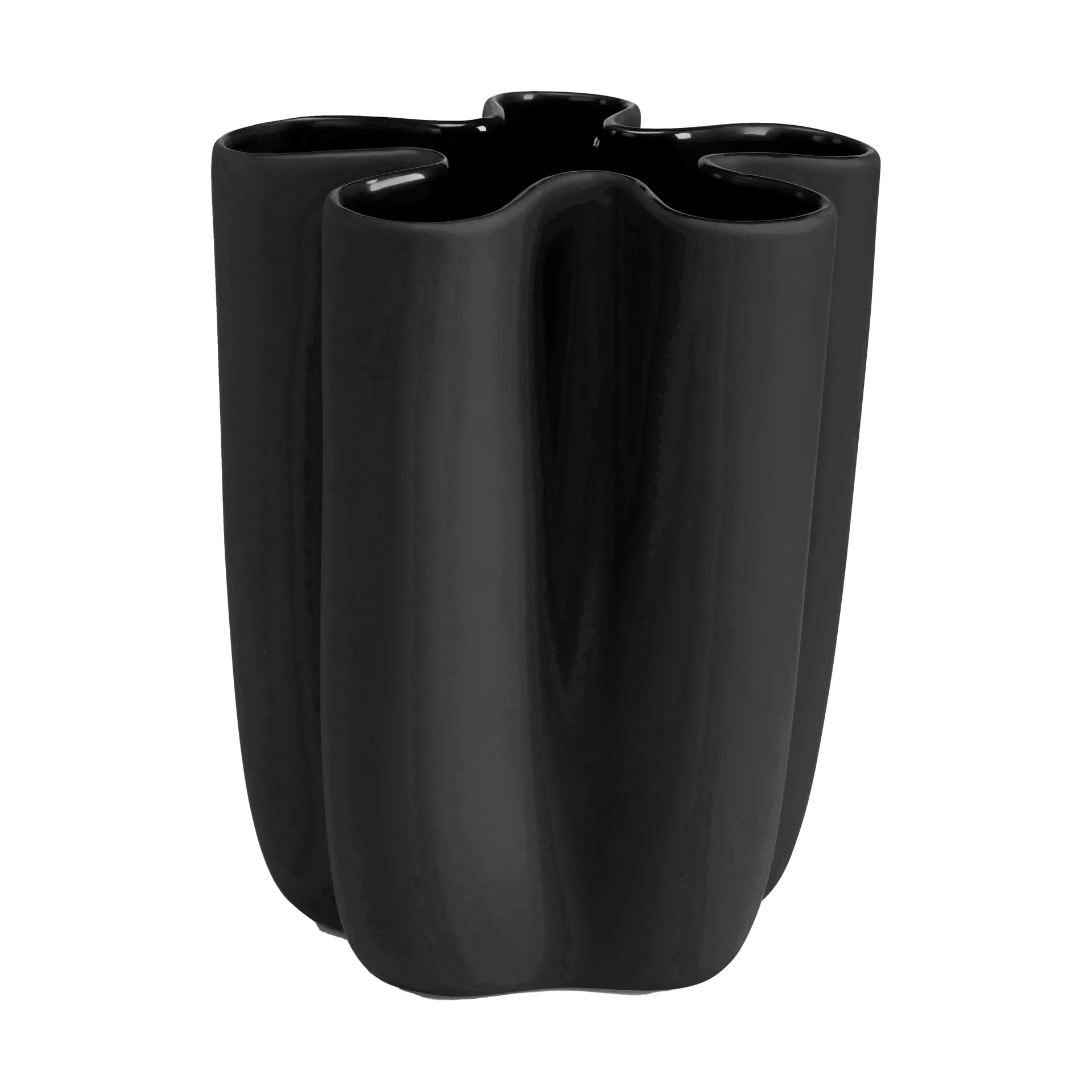 Vase Tulipa noir, 20 cm Cooee Design
