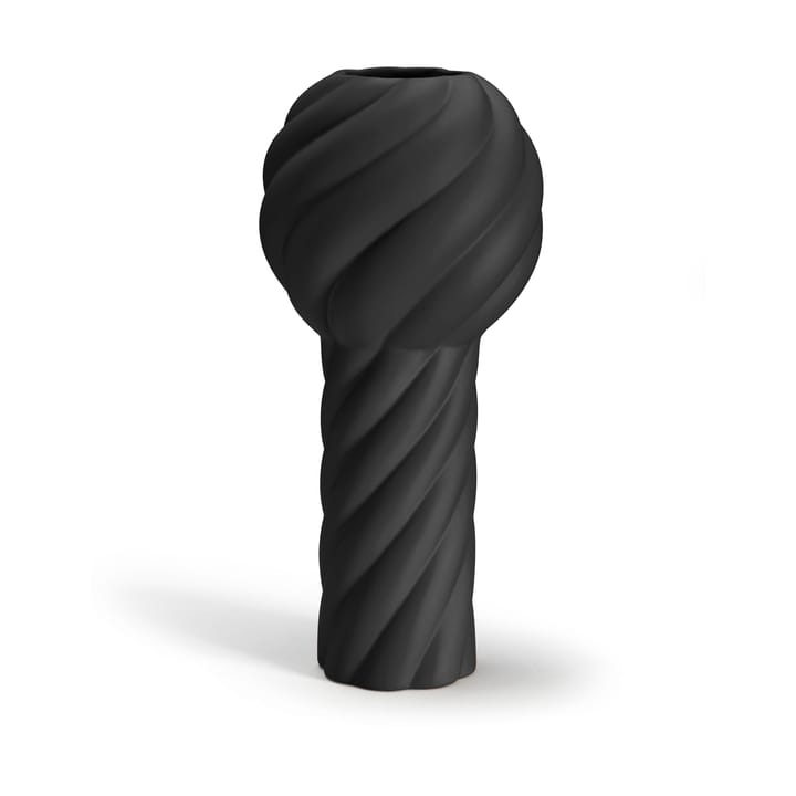Vase Twist pillar 34 cm - Black - Cooee Design