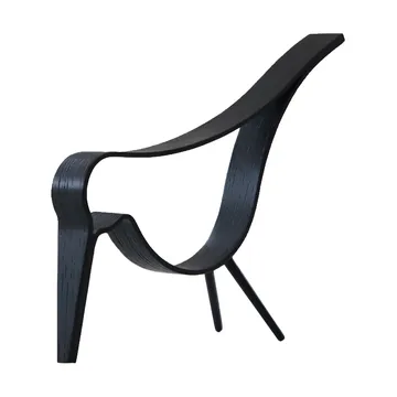 Woody Bird moyen - Chêne peint noir - Cooee Design