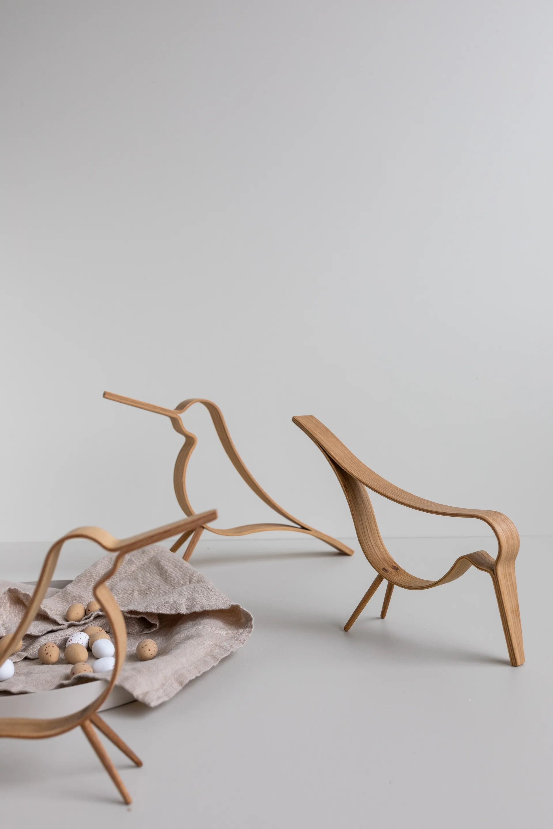 Woody Bird Petit, Chêne Cooee Design