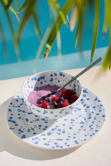 Assiette à dessert Rafalea - Bleu, Ø22 cm - Costa Nova