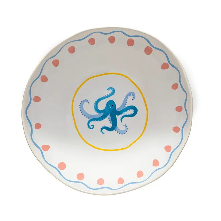 Saladier Summer Bliss - Octopus, Ø28 cm - Costa Nova