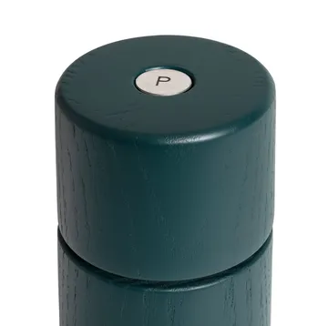 Moulin à épices Bergen - Racing green, 12 cm - Crushgrind