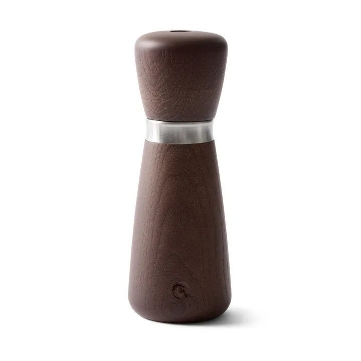 Moulin à épices Kyoto - glaçure brown, frêne FSC, 17 cm - Crushgrind
