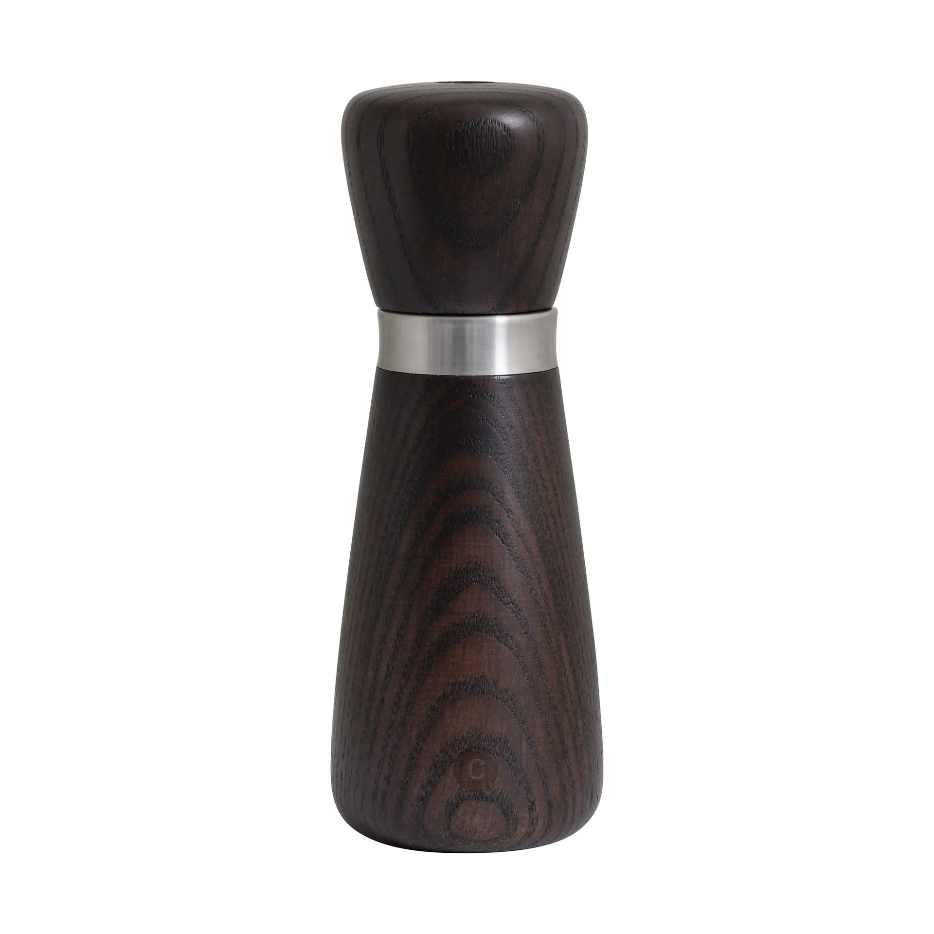 Moulin à épices Kyoto, glaçure brown, frêne FSC, 17 cm Crushgrind