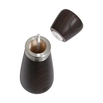 Moulin à épices Kyoto - glaçure brown, frêne FSC, 17 cm - Crushgrind