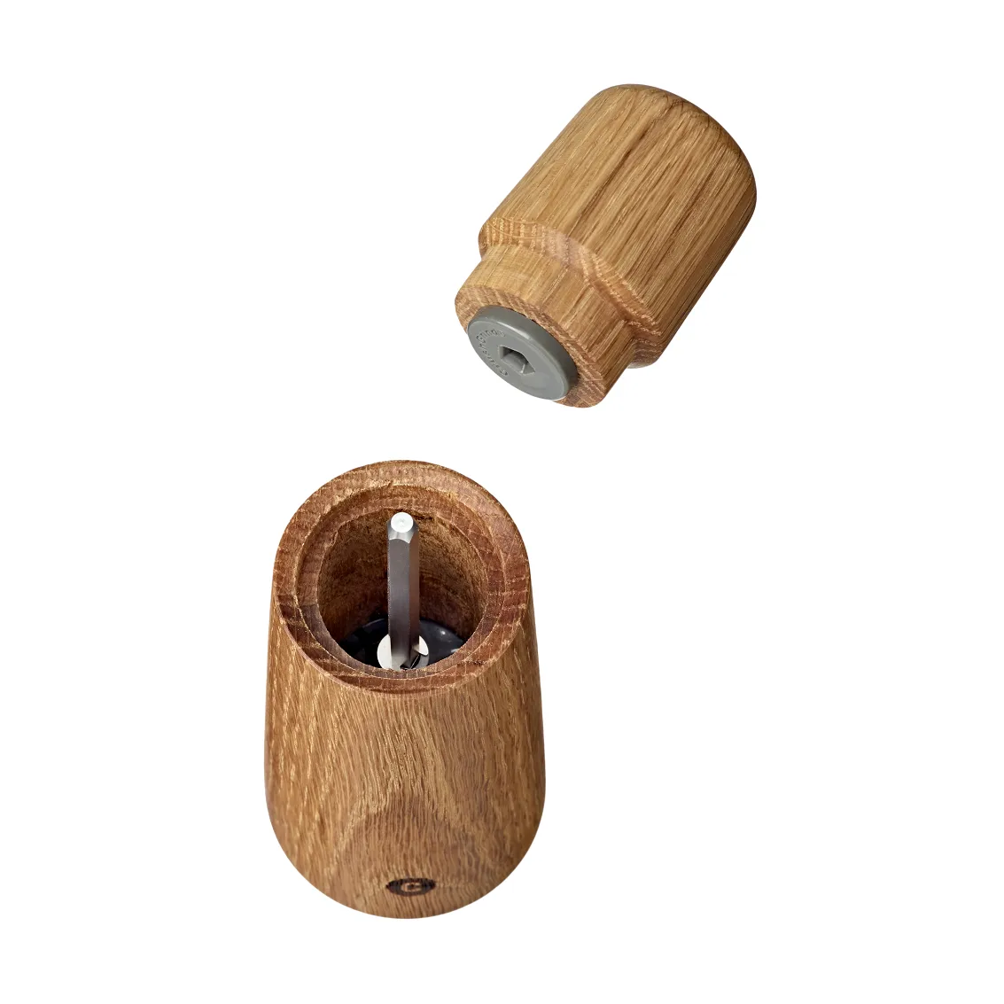 Moulin à épices Stockholm, Naturel, chêne FSC, 11 cm Crushgrind