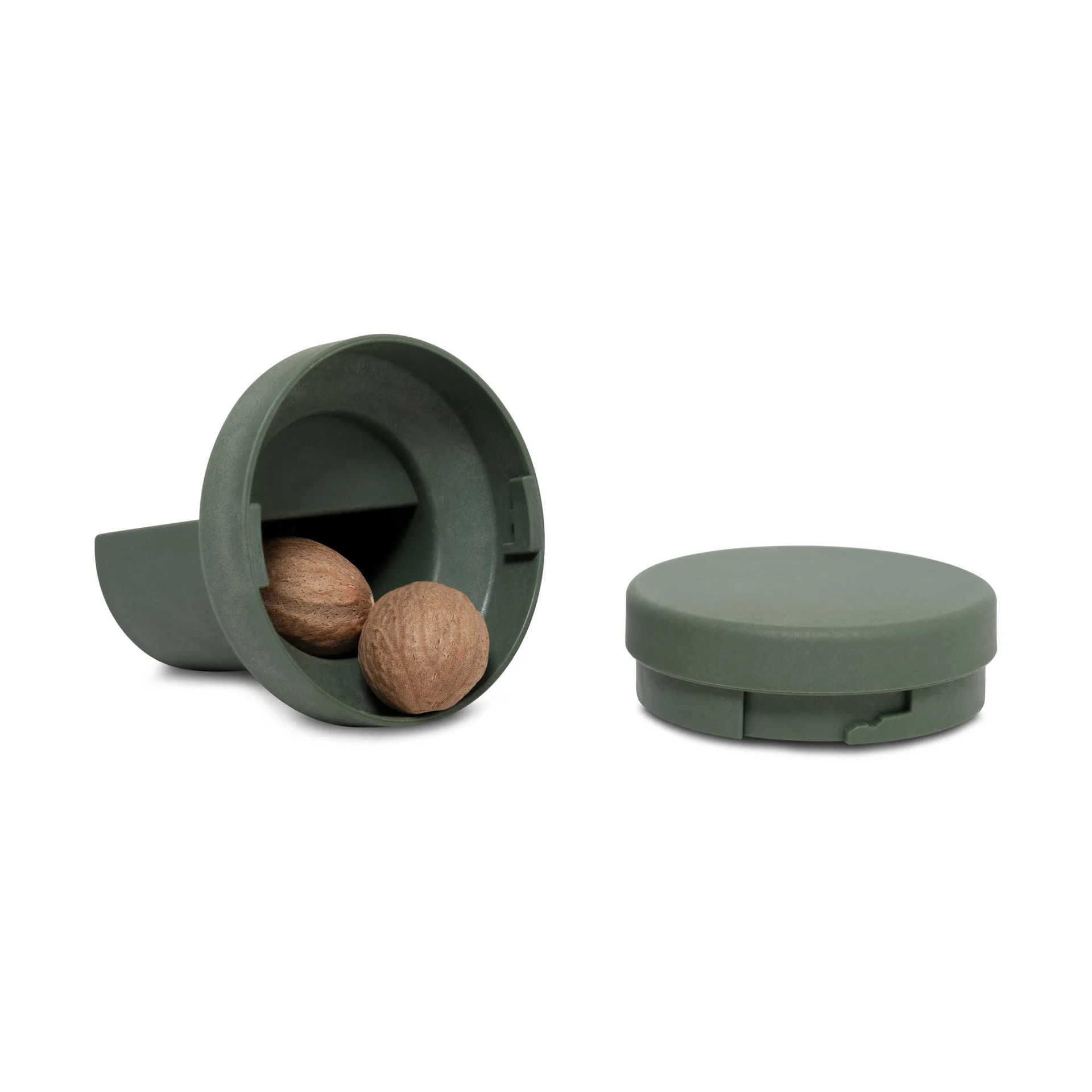 Set de moulin à sel et poivre Billund, Nutmeg-parsley 8 cm Crushgrind