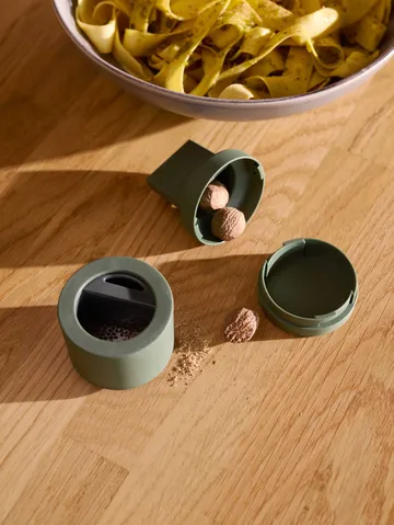 Set de moulin à sel et poivre Billund - Nutmeg-parsley 8 cm - Crushgrind
