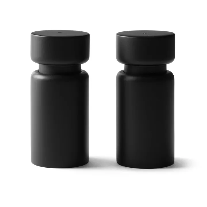 Set de moulin à sel et poivre Helsinki - Black, mini, 2 pièces - Crushgrind