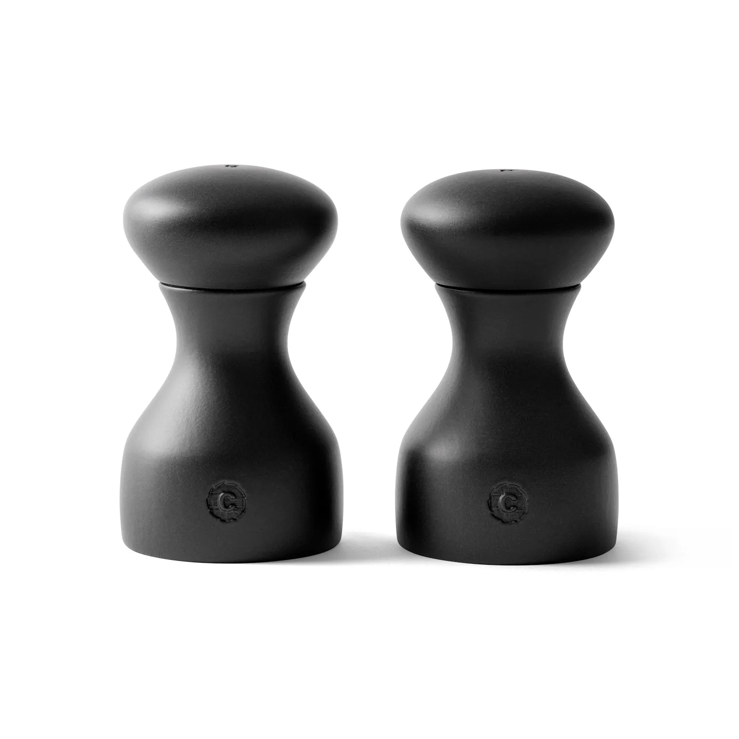 Set de moulin à sel et poivre Lyon, Black, 2 pièces Crushgrind