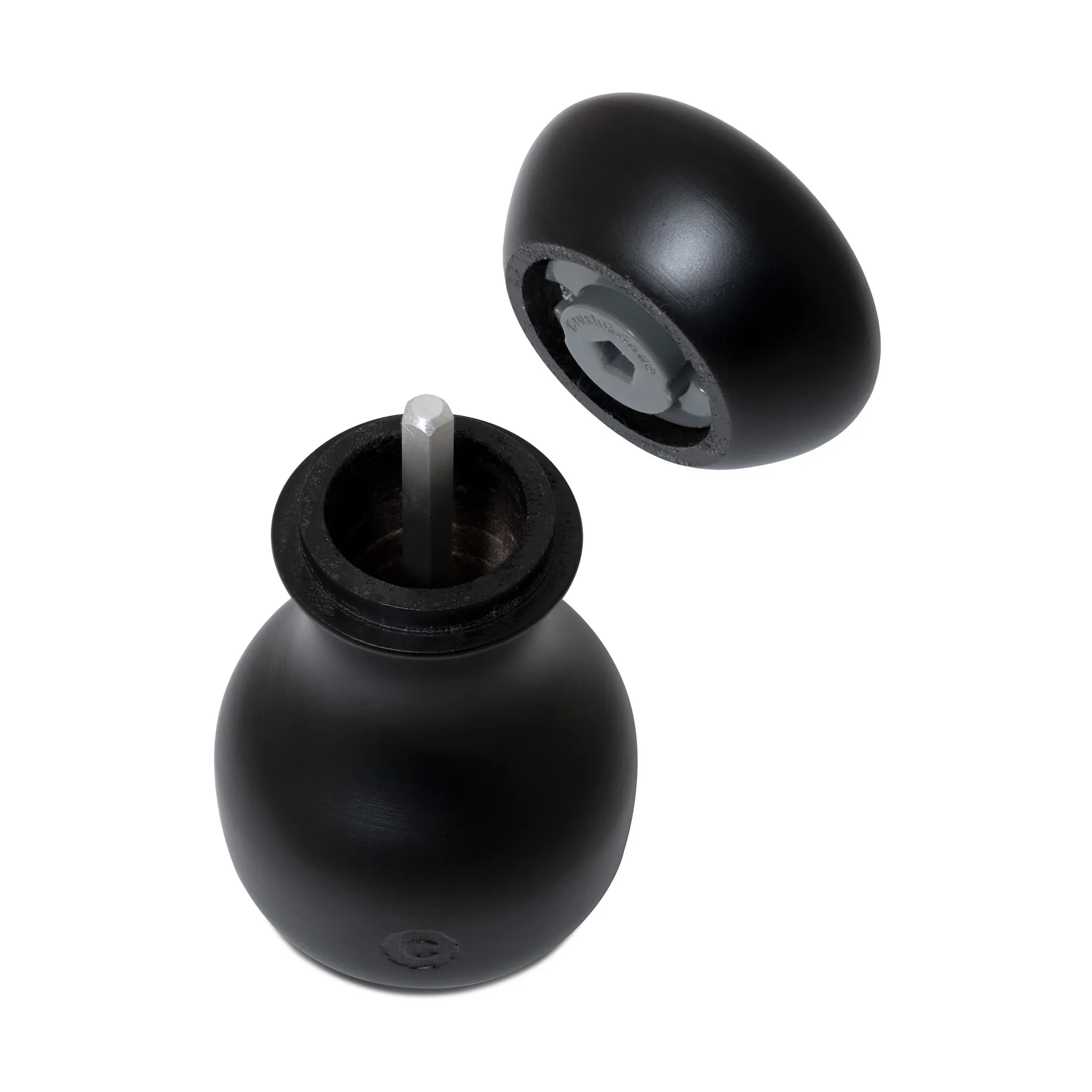 Set de moulin à sel et poivre Lyon, Black, 2 pièces Crushgrind