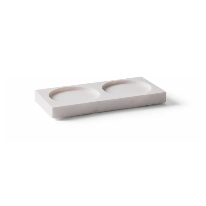 Support pour moulin à épices Tabletopper - marbre blanc - Crushgrind