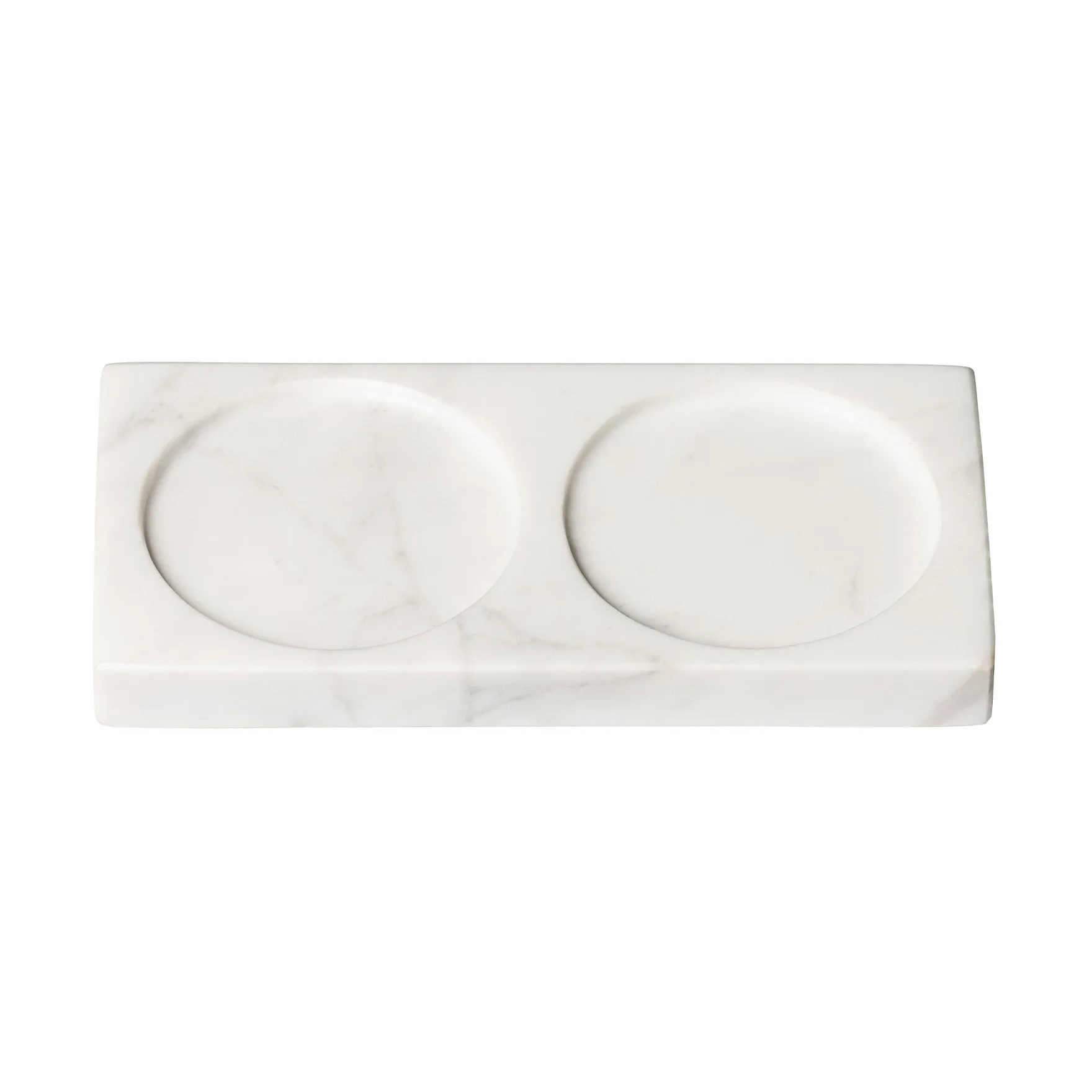 Support pour moulin à épices Tabletopper, marbre blanc Crushgrind