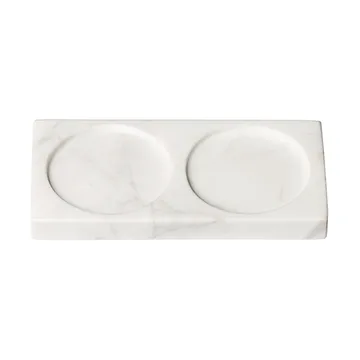 Support pour moulin à épices Tabletopper - marbre blanc - Crushgrind