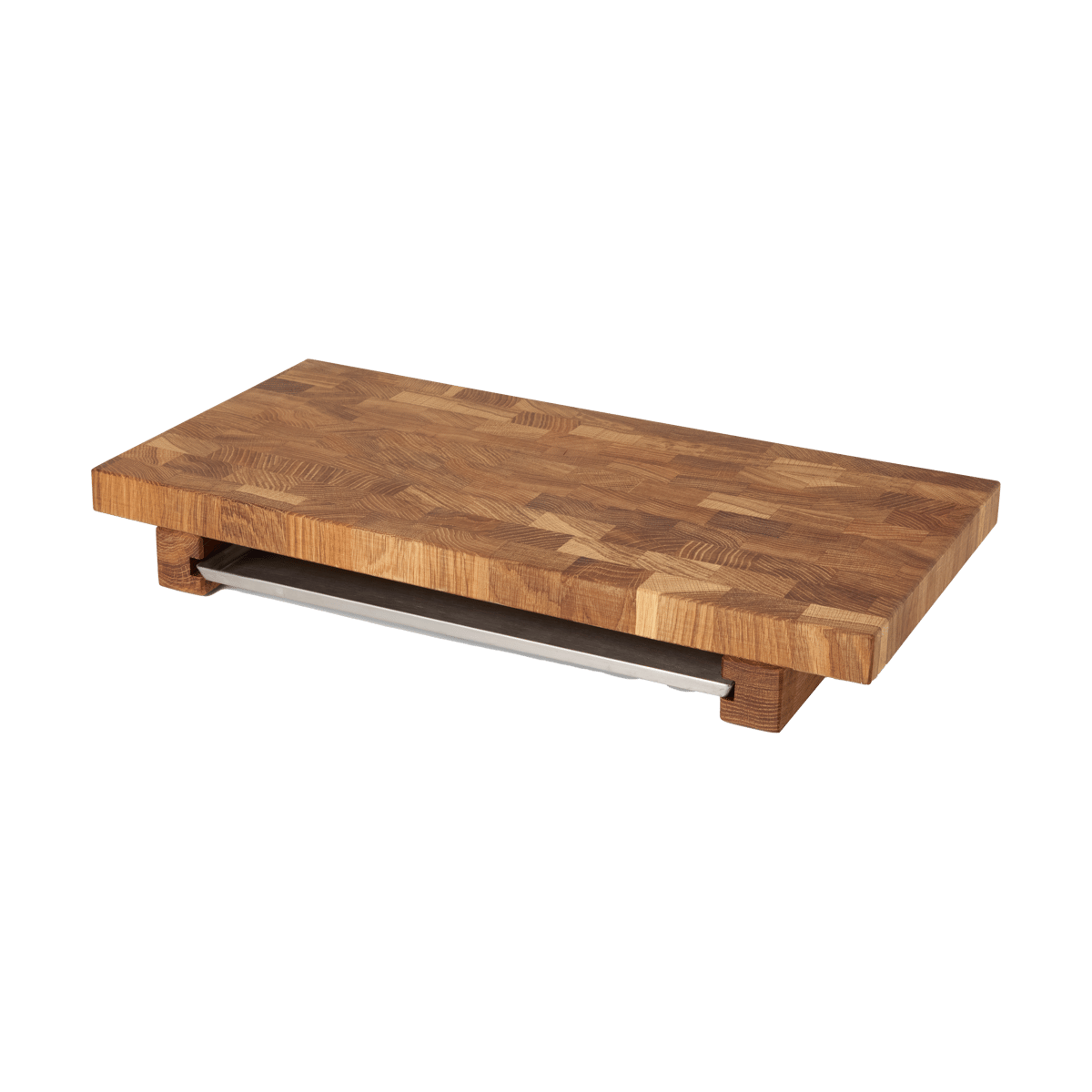 Culimat Planche à découper Culimat 50x25 cm Plateau en chêne inoxydable