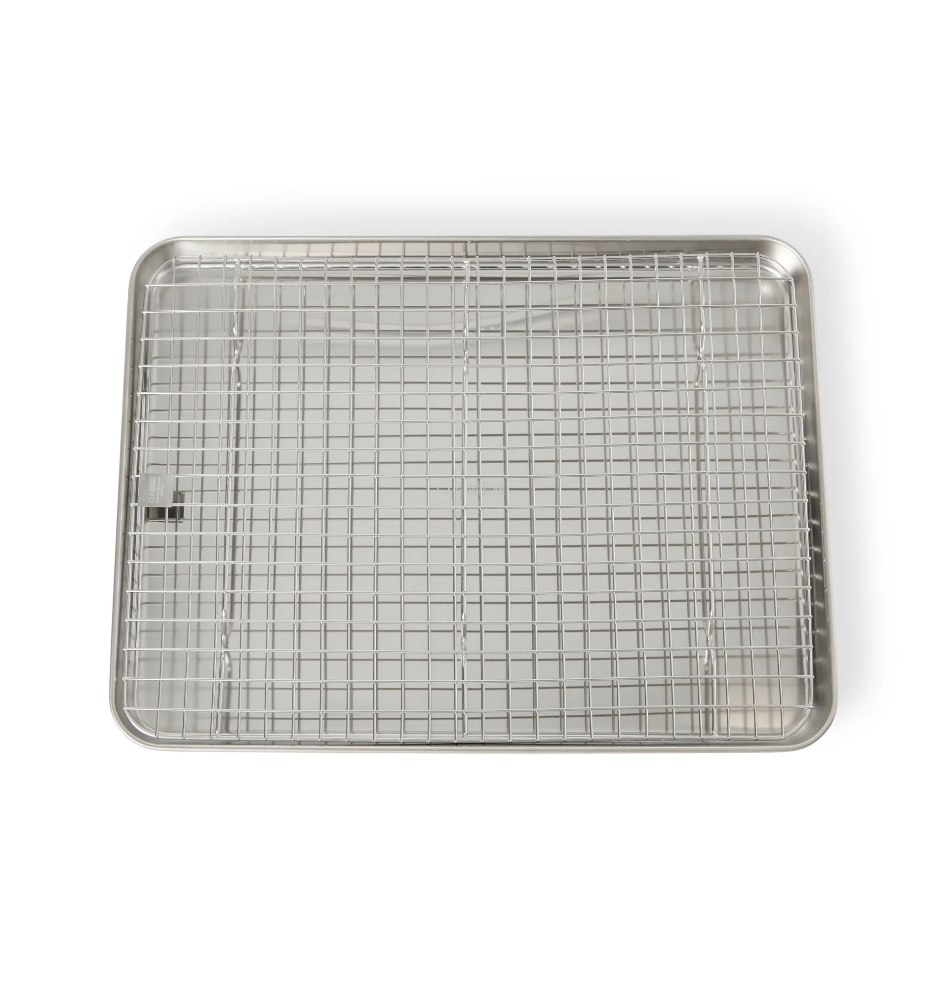 Plaque gastro Culimat avec grille de refroidissement, Acier inoxydable, 40,5x30,5 cm Culimat