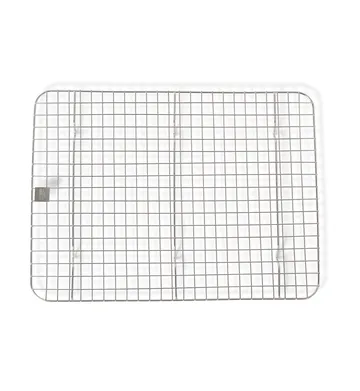 Plaque gastro Culimat avec grille de refroidissement - Acier inoxydable, 40,5x30,5 cm - Culimat