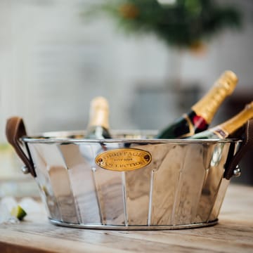 Refroidisseur de champagne avec poignée en cuir Heritage - 30 cm - Culinary Concepts