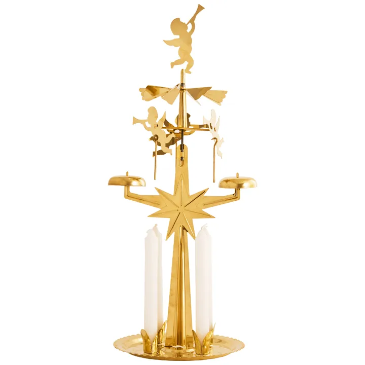 Carillon d'anges original - Laiton, 28 cm - Dala Industrier