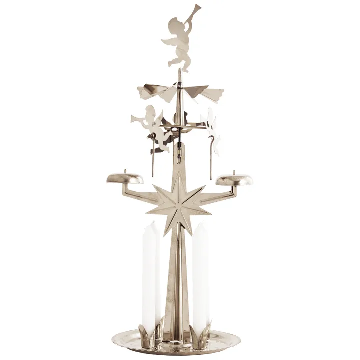 Carillon d'anges original - Silver, 28 cm - Dala Industrier