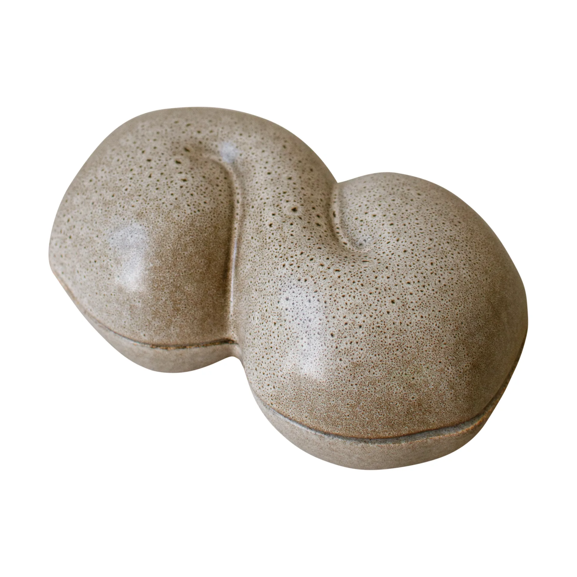 Bol avec couvercle Bun 11x18 cm, Beige DBKD