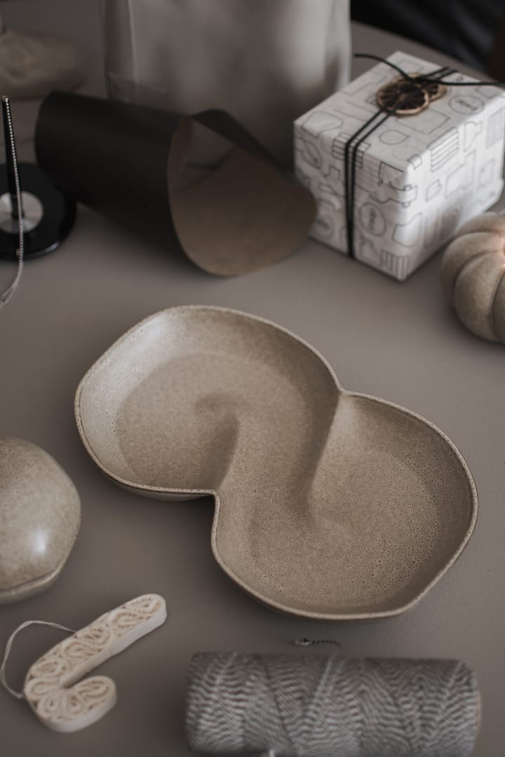 Bol avec couvercle Bun 11x18 cm, Beige DBKD