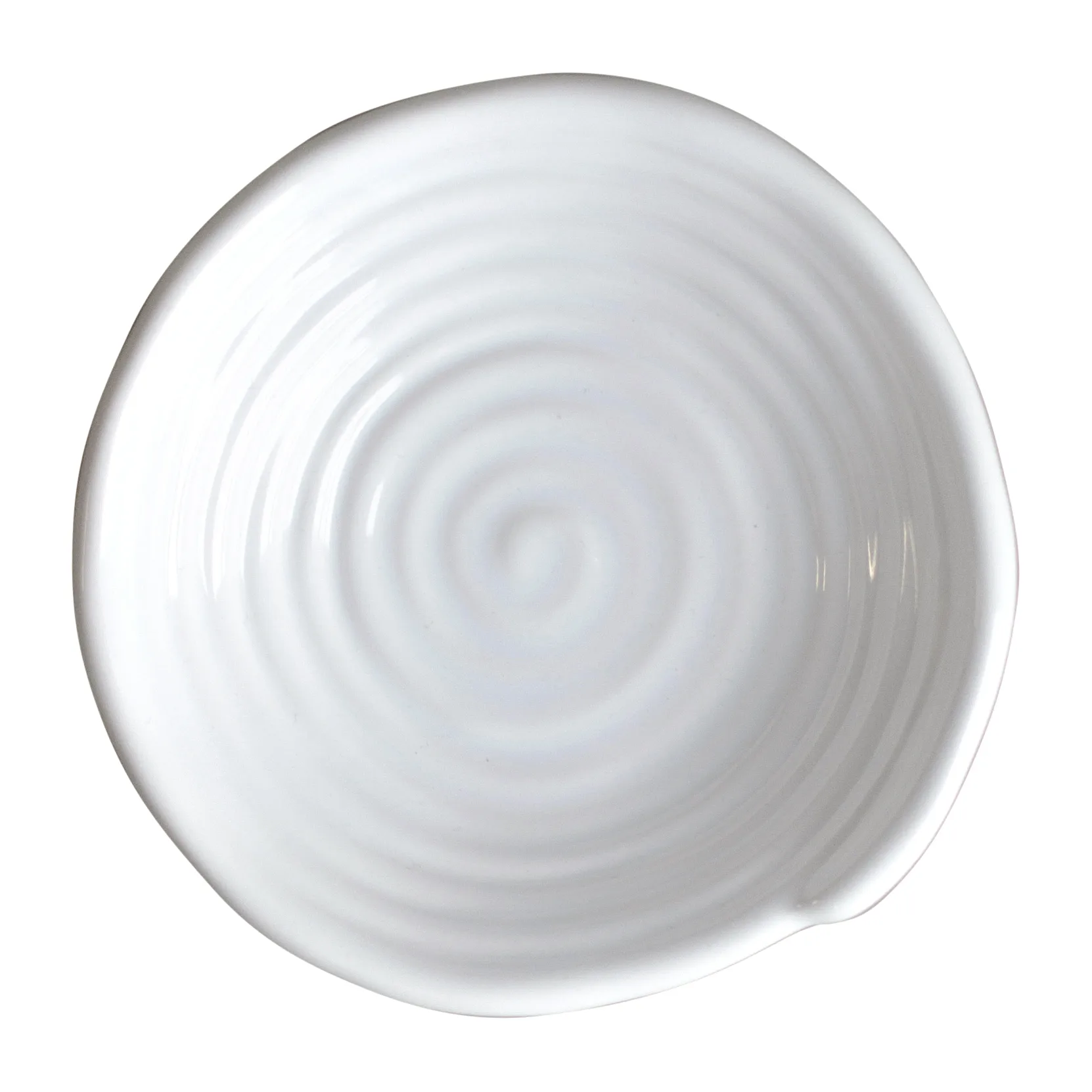 Bol Curl small Ø12 cm, Shiny white DBKD