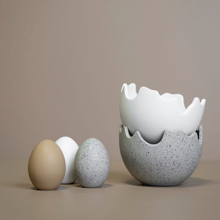 Bol Happy Easter Coquille d'œuf large, White DBKD