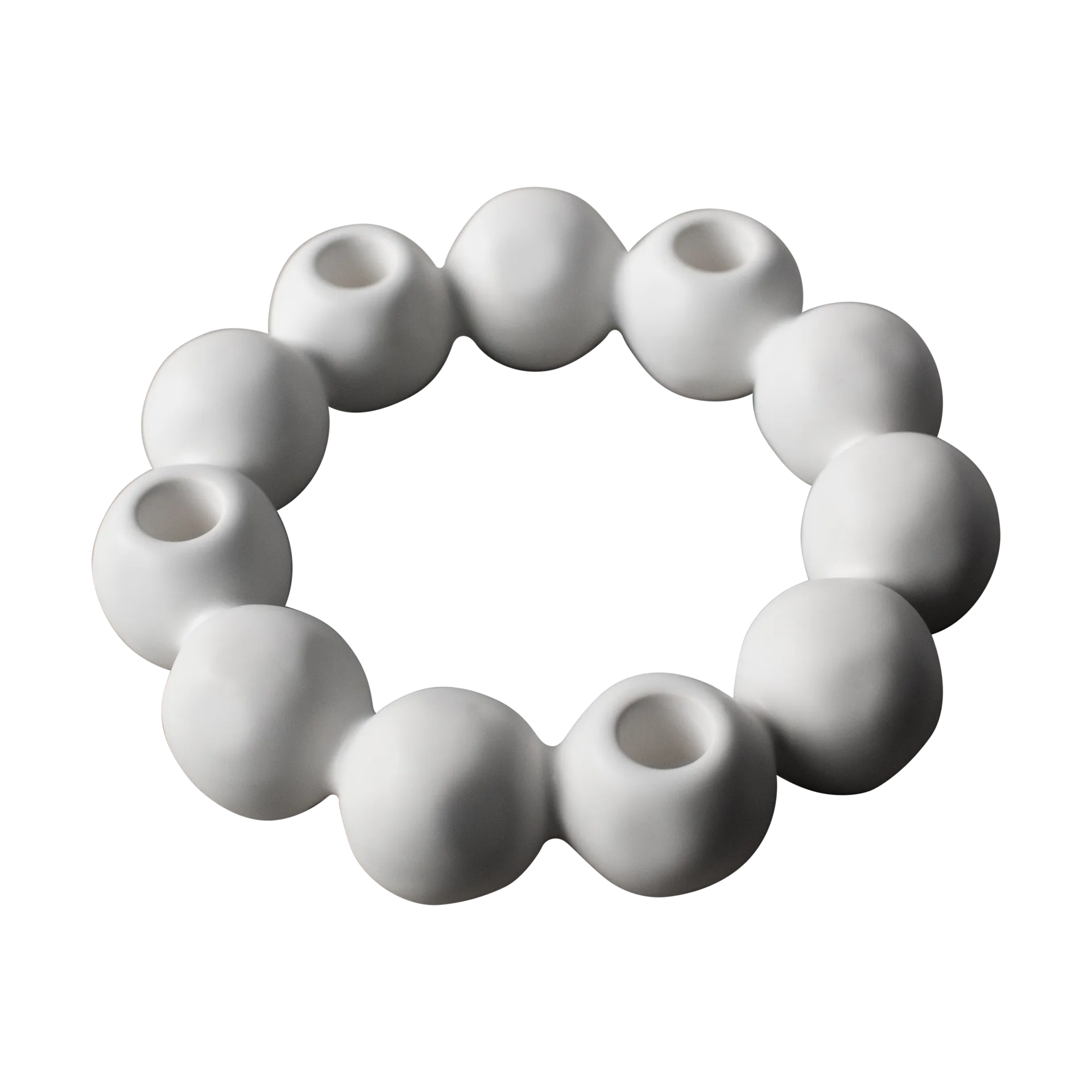 Bougeoir Bright Ø27 cm, White DBKD