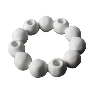 Bougeoir Bright Ø27 cm - White - DBKD