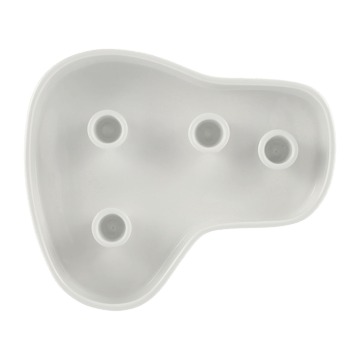 Bougeoir de l'avent Fill me up - Shiny white - DBKD