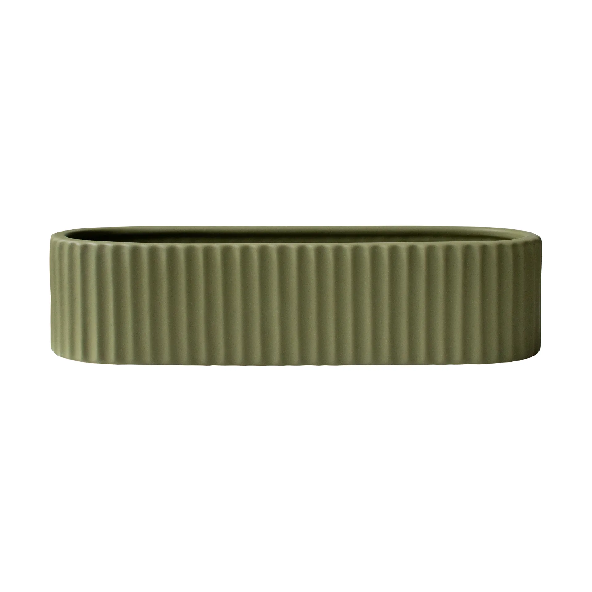 Bougeoir Stripe 30 cm, Green DBKD