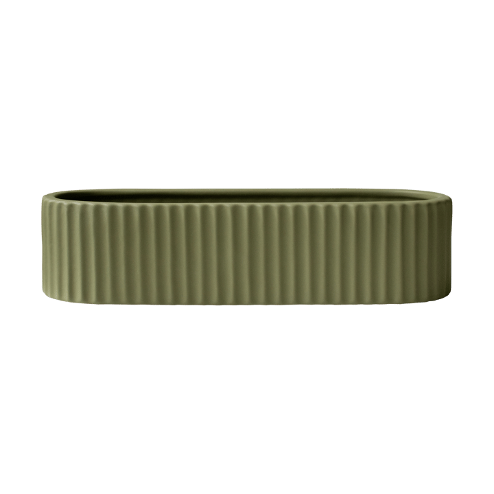 Bougeoir Stripe 30 cm - Green - DBKD