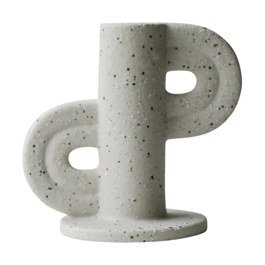 Bougeoir Swirl Slide, Sand DBKD