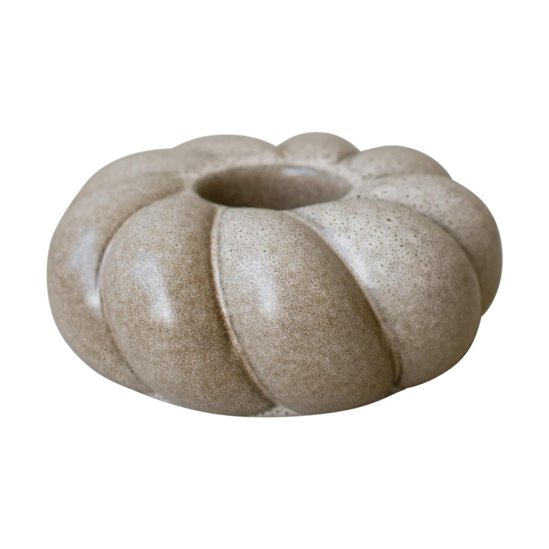 Bougeoir Twine Ø 14 cm, Beige DBKD