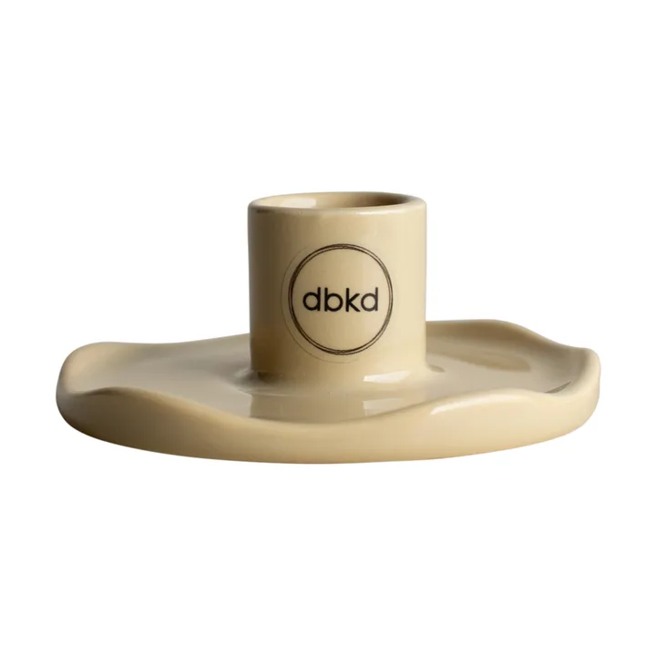 Bougeoir Wave - Shiny yellow - DBKD