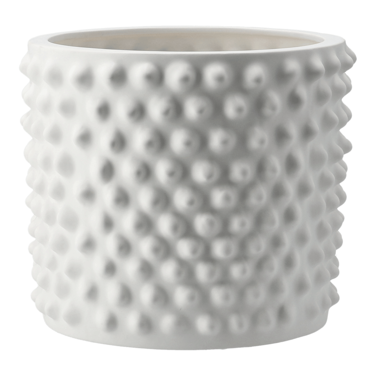 DBKD Cache-pot blanc mat Cloudy Moyen | Design Scandinave | Cache-pots | Blanc