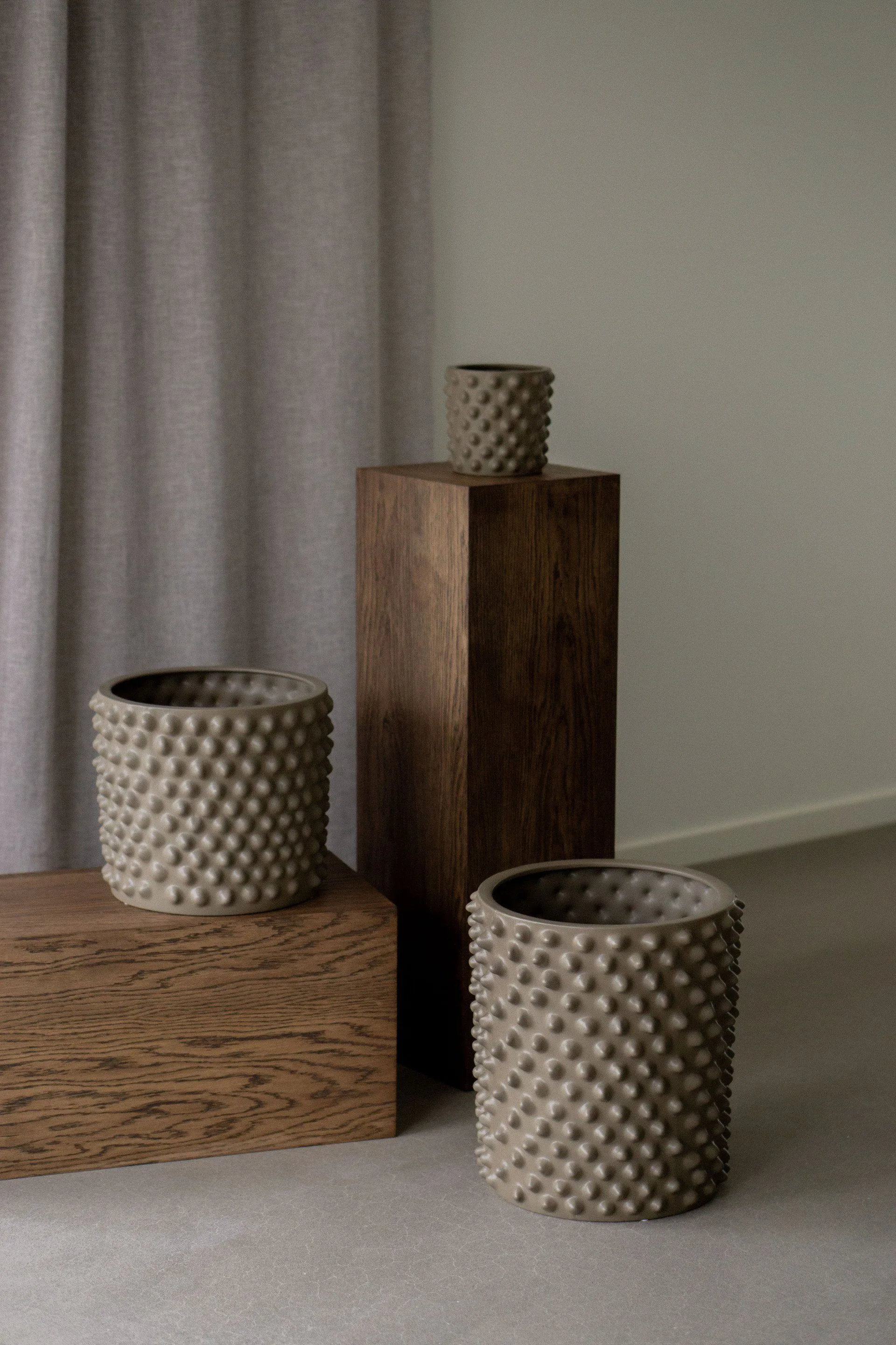 Cache-pot Cloudy dust, Medium Ø30 cm DBKD