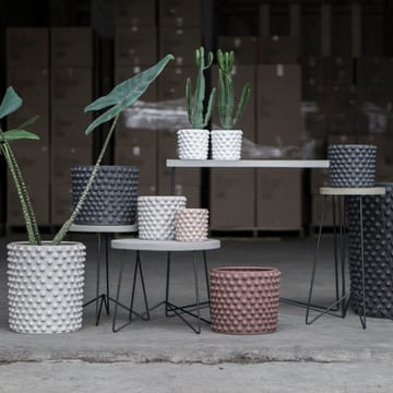 Cache-pot Cloudy gris foncé - petit, Ø 21 cm - DBKD