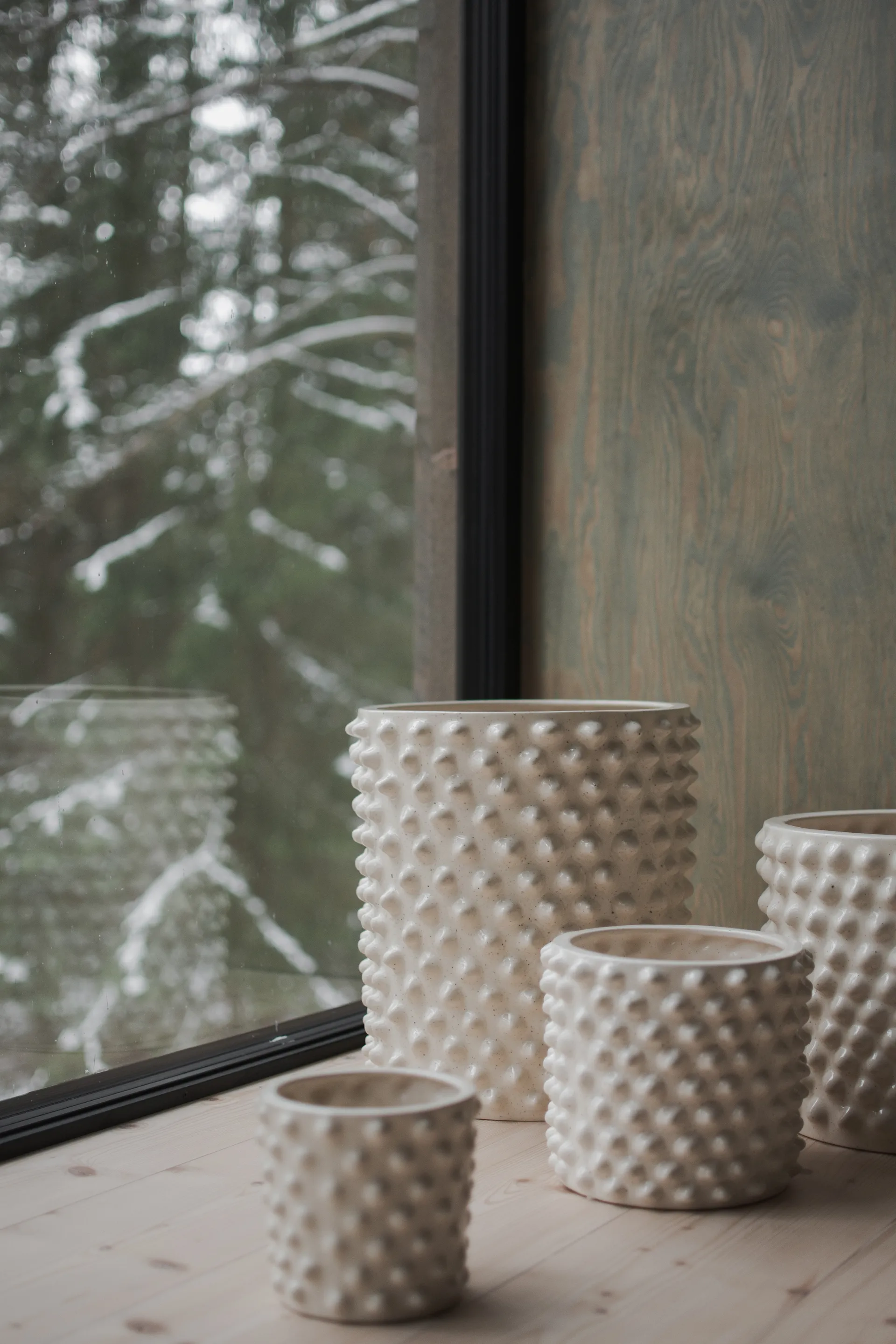 Cache-pot Cloudy vanilla, Large Ø 33 cm DBKD