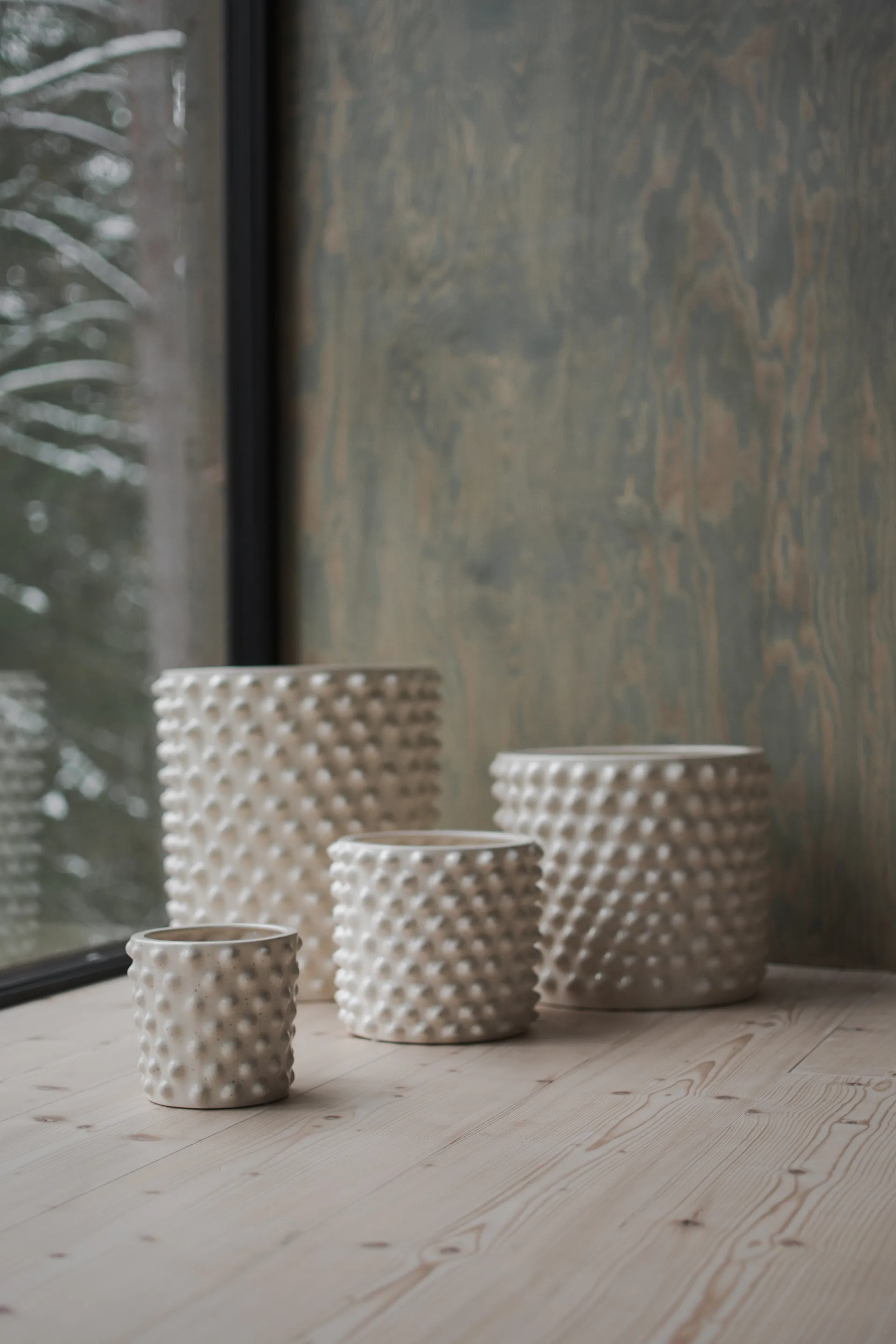 Cache-pot Cloudy vanilla, Small Ø 21 cm DBKD